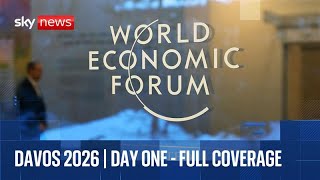Davos: World leaders and businessmen meet at the World Economic Forum 2026.