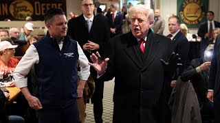 Trump downplays the weakness of the US dollar