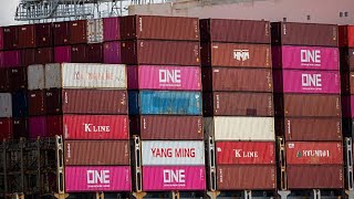 The US trade deficit widens to 56 billion dollars in November