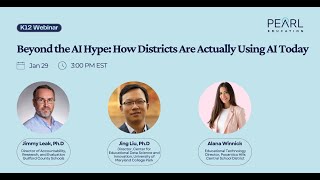 How are districts actually beginning to use AI across technology, data, and instruction?