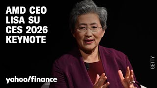 CES 2026, AMD CEO Lisa Su delivers keynote on AI