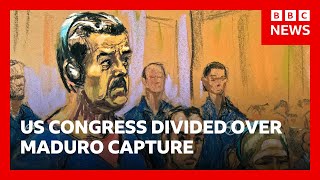 U.S. Congress divided over the capture of Nicolás Maduro.