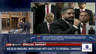 Maduro declares “I am innocent” and “I continue to be president” before court in New York.