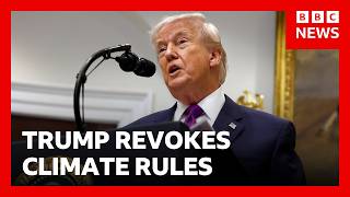 Trump revokes a scientific ruling that states greenhouse gases endanger public health