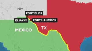 The U.S. military downs another drone near the Texas border