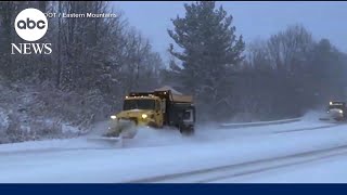 USA: Deadly winter storm strikes the south while brutal cold takes over the east coast