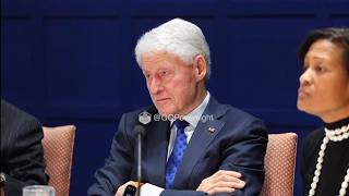 Bill Clinton states in his statement that he never saw Epstein sexually abuse women or girls