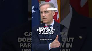 Canadian PM doesn’t rule out participation in war with Iran