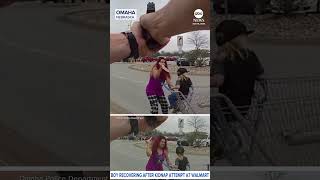 Woman shot by officers after slashing boy outside Walmart: Police