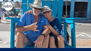 Husband interviewed after wife falls overboard in the Bahamas