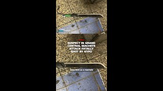 Suspect in Grand Central machete attack fatally shot by NYPD