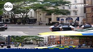 4 men stabbed in London, woman in custody according to Police