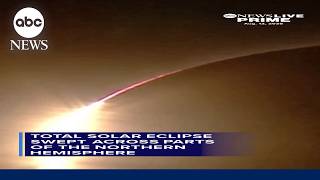 Solar eclipse sweeps across Europe