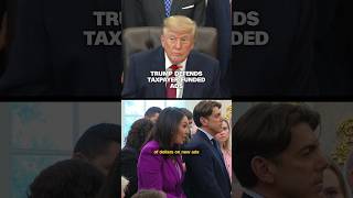 Trump defends taxpayer-funded ads