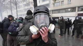 Widespread protests expand across Europe as thousands take to streets