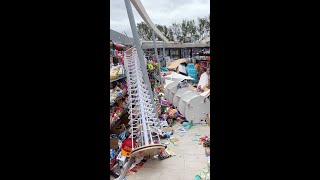 Convenience store in Florida destroyed by Hurricane Isaias