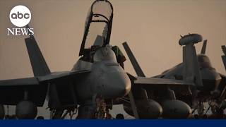 ABC News' Matt Rivers on board the USS George Washington